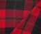Red-Black Famous Maker Cotton Plaid Check Twill Woven Fabric By the Yard